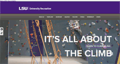 Desktop Screenshot of lsuuniversityrec.com